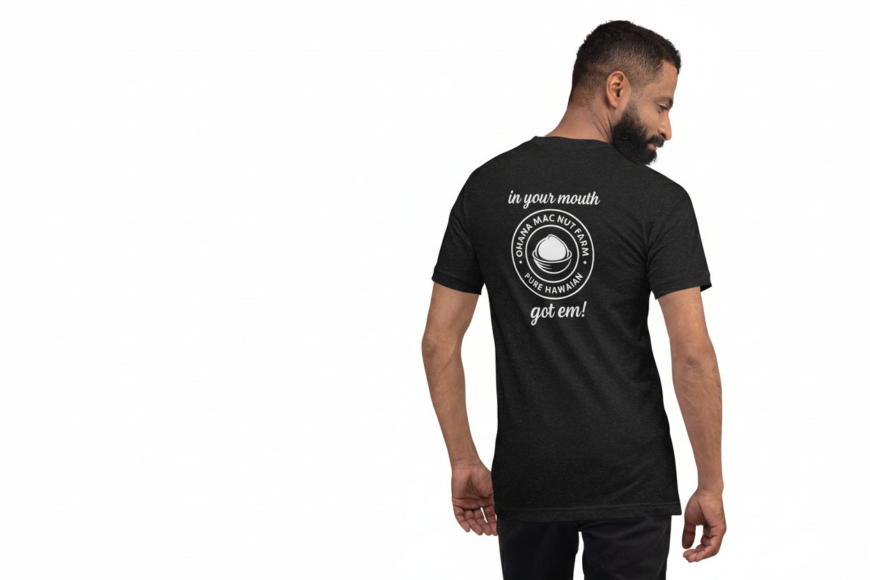 Ohana Mac Nut Farm T-shirt in black